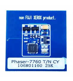 Чип Printero для картриджа Xerox Phaser 7760 / 7760DN / 7760DX / 7760GX Cyan 25K / PEXer7760T-C