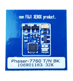 Чип Printero для картриджа Xerox Phaser 7760 / 7760DN / 7760DX / 7760GX Black 32K / PEXer7760T-K