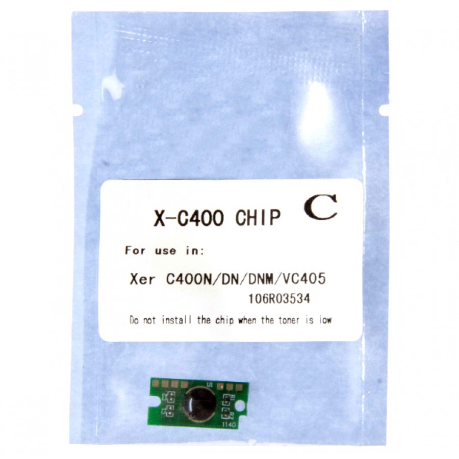 Чип картриджа Xerox VersaLink C400 / C405 / Cyan JYD-XerC405C с быстрой доставкой