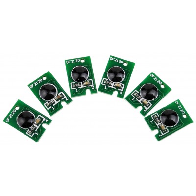 Комплект чипов Printero для ПЗК / СБПЧ 6шт. Epson Stylus Photo R210 / R230 / R310 / R350 / RX510 / PE-491R Комплект чипов Printero для ПЗК / СБПЧ 6шт. Epson Stylus Photo R210 / R230 / R310 / R350 / RX510 / PE-491R