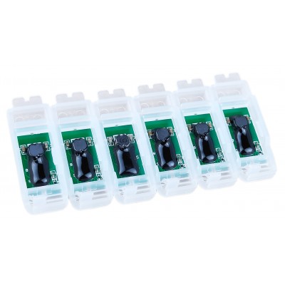 Комплект чипов Printero для ПЗК 6шт. Epson Stylus Photo T60 / R330 / 1390 / PE-851NR Комплект чипов Printero для ПЗК 6шт. Epson Stylus Photo T60 / R330 / 1390 / PE-851NR