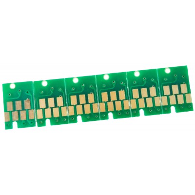 Комплект чипов Printero для ПЗК / СБПЧ 6шт. Epson Stylus Photo R200 / R220 / RX640 / T0481 Комплект чипов Printero для ПЗК / СБПЧ 6шт. Epson Stylus Photo R200 / R220 / RX640 / T0481