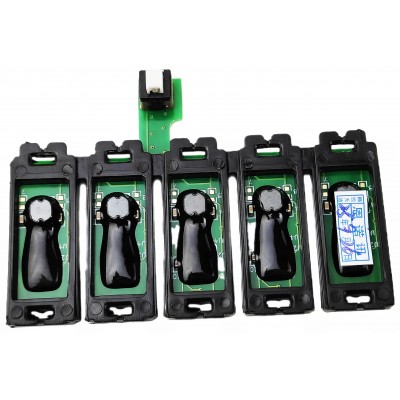 Планка с чипами для СНПЧ Epson Stylus Office T1100 / TX510FN / Bk, Bk, C, M, Y / T0731H Планка с чипами для СНПЧ Epson Stylus Office T1100 / TX510FN / Bk, Bk, C, M, Y / T0731H