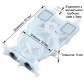 Демпфер, картридж, адаптер, дампер, фильтр чернил Epson DX6 / DX7 / 7910 / 9910 / 7710 / VS-640 / VS-540 с быстрой доставкой