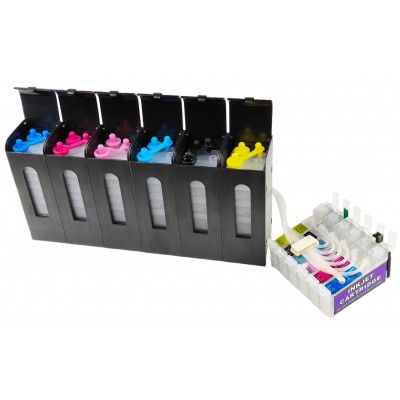 СНПЧ PRINTERO для Epson 1410 / T50 / T59 / R270 / R290 / R390 / RX590 / RX610 / TX650 / PE6T821NRB СНПЧ PRINTERO для Epson 1410 / T50 / T59 / R270 / R290 / R390 / RX590 / RX610 / TX650 / PE6T821NRB
