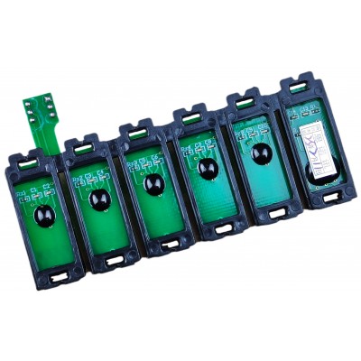 Планка с чипами для СНПЧ Epson STYLUS PHOTO R270 / R290 / RX590 / T50 / TX650 / PZ281NRK Планка с чипами для СНПЧ Epson STYLUS PHOTO R270 / R290 / RX590 / T50 / TX650 / PZ281NRK