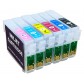 Перезаправні картриджі, ПЗК Printero з чіпами 6шт. для Epson 1410 / R270 / R290 / RX590 / RX610 / TX650 / RE-T0811 з швидкою доставкою