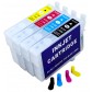 Перезаправляемые картриджи, ПЗК Printero с чипами 4 шт. для Epson С79 / TX219 / TX419 / CX3900 / CX4900 / CX5900 / RE-T731N с быстрой доставкой Перезаправляемые картриджи, ПЗК Printero с чипами 4 шт. для Epson С79 / TX219 / TX419 / CX3900 / CX4900 / CX5900 / RE-T731N с быстрой доставкой