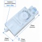 Демпфер, адаптер, картридж, дампер, фильтр чернил Epson DX5 /XP600 Mimaki TS3 /JV33 /CJV30 /TS5 /JV2 4X3мм с быстрой доставкой