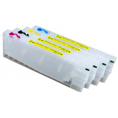 Перезаправляемые картриджи для плоттеров Epson Stylus PRO 4450 / 4450C с чипами, 4шт. по 300мл Перезаправляемые картриджи для плоттеров Epson Stylus PRO 4450 / 4450C с чипами, 4шт. по 300мл