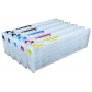 Перезаправляемые картриджи для плоттеров Epson Surecolor T3000 / T5000 / T7000 с одноразовыми чипами, 5шт. по 700мл с быстрой доставкой